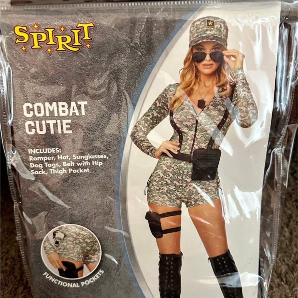 2 Spirit Camouflage Combat Cutie Costume